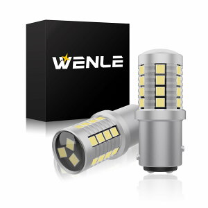 WENLE(�E�G����) ���� S25 �_�u�� led �e�[�������v �u���[�L�����v �z���C�g6000K DC12V�ԗp �X�g�b�v�����v ���E��2�{����