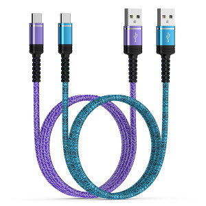 ANNIBER USB Type C P[u 3A}[d iphone16 gя[dP[u QC3.0/2.0Ή y0.9m+1.8m/2{ZbgziC҂ [dR[h ^Cvc f[^] AhCh ^Cvc [dP[u iPhone15/