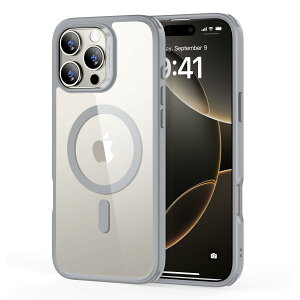 �y�ČRMIL�K�i�EMagsafe�Ή��zESR iPhone 16 Pro Max �P�[�X MagSafe�Ή� ��phone16promax �P�[�X �ϏՌ��R�p�K�i�ی� ��phone16pro max �p�}�O�l�b�g�X�}�z�P�[�X Classic�n�C�u���b�h�P�[�X(HaloLock) �N���A_�O��