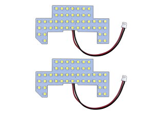 BRIGHTZ N-ONE JG3 JG4 LED���[�������v 2PC �y ROOM�|LAMP�|010�|2PC �z N ONE NONE N���� �G�k ���� �G�k���� JG 3 4