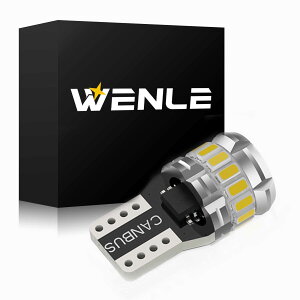 WENLE(�E�G����) ���� T10 led �o���u �z���C�g 6000K �|�W�V���������v ���[�������v���C�Z���X�����v �e�[�������v �R�[�i�[�����v �^�[���V�O�i�������v DC12V�ԗp �S�����Ǝ� ���ɐ� 10��