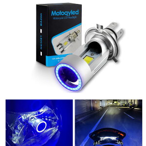 KoongloongiRIOIOj H4 LED wbhCg oCN H4 HS1 Hi/Lo DC 12V ėp ledou zCg Ft CJO 6000K zCgCg oCNCg Px u[ 1