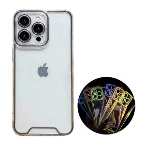 UOWORLD�b iPhone 16 Pro Max (6.9inch) �P�[�X �ÈłŌ���l�I���J���[�X�}�z �u�� �i�C�g���C�g ���� �l�I�����C�� TPU�f�� �X�}�z�P�[�X �iiPhone16ProMax�p�^�u���u���b�N�j