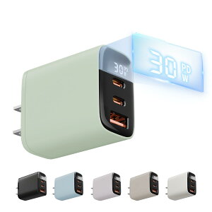 RISUKAI [d 30W PDΉ 3|[g^Cvc}[duGaNvKE TYPE-C1+TYPE-C2 USB-A/PSEZpK/yʁEɏ^ usb[d ėpm[gPC/^ubg/X}[gtH/iPhone16-8V[/Galax