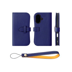 COGURE �R�O�� iPhone16Plus �蒠�^ �P�[�X �X�}�z�P�[�X �{�v �x���g�t�� �J�[�h���[ �X�g���b�v �����h�~ �X�^���h�@�\ TPU�P�[�X �ϏՌ� ���΂Ȃ� �M�t�g�{�b�N�X�t�� COPA �u���[�����C�����yBlu