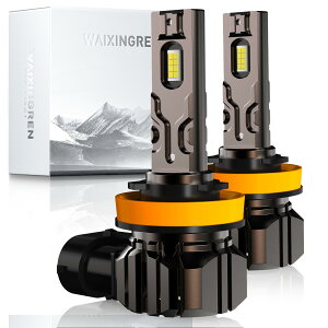 wbhCg led tHOv ԌΉ  LED`bv 33000LM 60W nCr[ [r[ LEDou t@X ɐ IP67hx 6500K nQTCY /oCNp (H8/H11/H16)