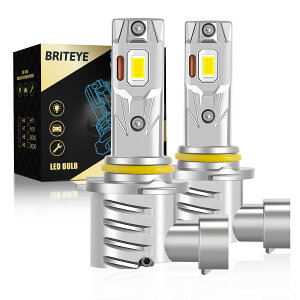 Briteye hb4 led�w�b�h���C�g �Ԍ��Ή� 6000K �z���C�g LED�o���uhb4 9006 ������32�Aled�f�q���� ��d�ԓ����M�Z�p �v�V�̗�p�V�X�e�� ���^ �R���p�N�g ��t�ȒP �L�����Z���[���� 12V�ԑΉ� ������