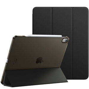 MoKo iPad Air 13C` 2024 P[X iPad Air 13C`(M2) p蒠^Jo[ I[gX[v@\ Pencil ProtΉ O܂X^h PUU[O n}CNt@Co[ Black