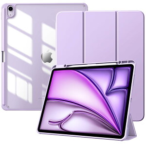 iPad Air 13C` P[X 2024 TiMOVO 13C`iPad air M2 P[X iPad air 13C` Jo[ y[ obN PencilProCX[dΉ PUU[ O܂ TPU X^h I[gX[v@\t y
