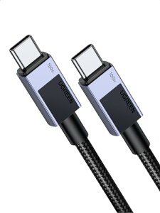 UGREEN USB-C & USB-C P[u 100W USB PDEPPSΉ }[d ȃXeXnEWOEjbPbL E-Marker`bv oht ϋviC҂ iPhone 15 /15 Pro /15 Plus Galaxy Xperia iP