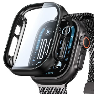 NIMASO Apple Watch Ultra 2/ Ultra 49mm p P[X Ή AbvEHb` 49mm Ή apple watch Ultra 2/ Ultra P[X یJo[ KXtB ̌^ PCfޑSʕی ubNiXV[YjNWC24H1518