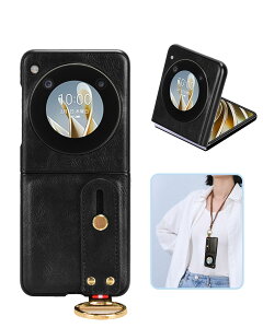 ZTE Libero flip/nubia flip 5G p P[X YAJOJO ƃLbNX^h@\ | Xgbvt ϏՌ Yی 烌U[[ + TPUP[X v̎ ʃYی h~ gуJo[ wh