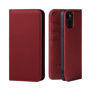HANATORA iPhone15 �P�[�X �蒠�^ �{�v �X�}�z�P�[�X �X�}�z �X�^���h �R�[�h�z���_�[ �t�� �V�������N�J�[�t���U�[ �M�t�g �}�O�l�b�g�Ȃ� ���b�h PH-15-Red