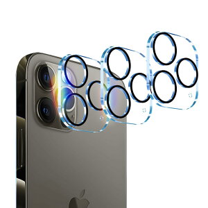 Seninhi 3 JtB iPhone 12 Pro p JY ی Jo[ KX Sʕی  IoI[o[h~ ACtH12v Ή y3Zbgz SXWJT12P3