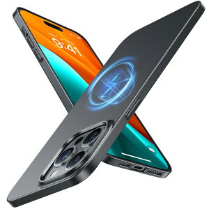 TORRAS iPhone 15 Pro p P[XyɔyʁE}Olbgz}OZ[tΉ Vv FWJ C菝h~ n[h Yی ACtH15Prop Jo[ 6.1C`uOriginfit-MagvO[