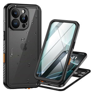 Lanhiem iPhone 16 Pro Max p P[X hP[X IP68ČRKi Face IDF/ϏՌ/~/ho/h/Be/QI[d/y/Xgbvt tOȒP Sʕی̃ACtH 16 v}bNX h