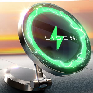 LISEN Magsafe ԍڃz_[ [15W PRO`[WOnX}zz_[  }Olbg CXԍڏ[d }[d X}zX^h iPhone16 15 x 14 13 12Pro Plus Max ɓK
