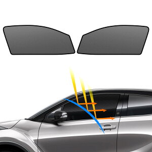 BLUESEATEC �g���^ C-HR �Ռ� ���b�V���J�[�e�� 10�n 50�n �}�O�l�b�g�� �T���V�F�[�h �T�C�h�p H28.12-���s �^�]�� ����� ������ 2��