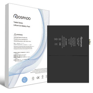 KOSPAOO for iPad Air �o�b�e���[ ��1���� �݊� A1484�d�r �e��8827mAh 3.73V PSE�F�� �K�pA1474/A1475/A1476/A1484�@�� �����C���p Lithium-ion Battery Pack �����E�ቷ�ϐ� 400�`600�T�C�N������ �K�piPad Air1�d�r�yNo Tool