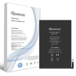 KOSPAOO for iPad mini4 obe[ 4 ݊ A1546dr e5124mAh 3.8V PSEF KpA1538/A1550@ Cp Lithium-ion Battery Pack Eቷϐ 400`600TCN KpiPad mini4dryNo Toolz