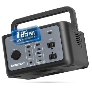 |[^ud 256Wh SHINEGIANT _S oACi300W (uԍő600W) g AC/DC/USB/\[[ 4̏[d@ |[^uobe[ LEDCgt X}z ^ubg[dp RpNg ƒ