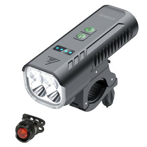 ] Cg y2024VoꋭŁz 1400[Px ]ԃwbhCg 5800mAhe USB[d IPX6h nCr[/[r[ LEDcʕ\ TYPE-CΉ hU oCobe[@\t e[