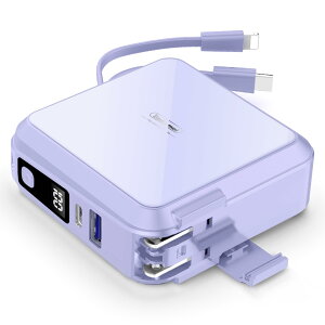 Pnvruy oCobe[ 15000mAh RZǧ^ e }[dyPD18W type-c&PD20WiPhoneΉP[u/܏􎮃vO/PD18WType-C̓|[g/22.5WUSB-AzX}z[d 3䓯[d vOt