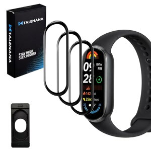 TALENANA For Xiaomi Smart Band 9 tBXiaomi Band 9 یtB yp\tKChgtz 3DȖʃJo[ PET VI~ X}[goh9یtB Yf@ ߗ ώw dx9H Xiaomi