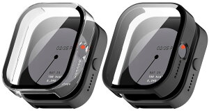 [2���Z�b�g] For cmf by NOTHING WATCH PRO �P�[�X �ی�J�o�[ �K���X�t�C������̌^�P�[�X �yZENGZOUZ�z �ی�t�B���� PC�f��+���{���Ɏq�f�ދ����K���X �����ȒP �ϏՌ� �����ߗ� �w��h�~ ���h�~ cmf b