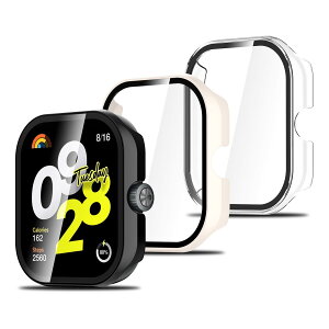 Simpeak 3 Xiaomi Redmi Watch 4 Ή P[X Jo[ PCt[+KXtB ̌^Sʕی ϏՌ wh~ ɔy ߗ 戵ȒP