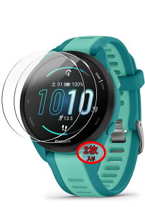 [2������]Garmin Forerunner 165/Forerunner 165 Music �Ή��K���X�t�B���� �K�[�~�� Forerunner 165 �p �t���ی�t�B���� Forerunner 165 Music �ی�t�B���� �����ߗ� ���˖h�~ �d�x9H �h���� �C�A�[�� �����z�� Fore