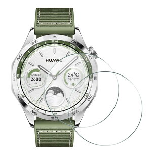 �y2���Z�b�g�zFor HUAWEI WATCH GT 4 46mm �K���X�t�B���� �t�@�[�E�F�C WATCH GT 4 46mm �t���ی십���K���X�t�B���� �ylarfbulroc�z���{���f�ވ��Ɏq���E���d�x9H �E�����ߗ��E�ϏՌ��E�h�o�E��U�h�~�E