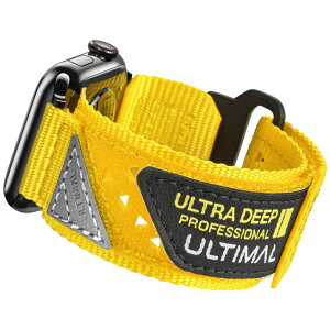 ULTIMAL �R���p�`�u�� Apple Watch �o���h �A�b�v���E�H�b�`�o���h 38/40/41mm 42/44/45mm 49mm �i�C���� ���� �ʋC�� �����X�g���b�v �X�|�[�c�o���h �}�W�b�N�e�[�v �����Y ���f�B�[�X iWatch �E���g��/Ult