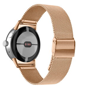 [RicYeel] �o���h Google Pixel Watch 3 41mm (2024)/Pixel Watch 2/Pixel Watch �Ή� ���v�o���h �����x���g ���b�V���D�� �X�e�����X�� �ւ��x���g �ʋC�� �����o���h �r�W�l�X�� Pixel Watch 3 41mm/Pixel Watch 2/Pixel Wa