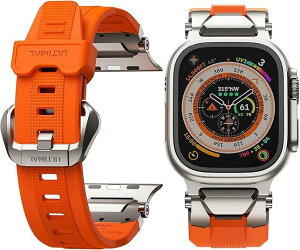 ULTIMAL �E�H�b�` �o���h for Apple Watch �o���h46mm/42mm/44mm/45mm/49mm�A�b�v���E�H�b�`�o���h �X�|�[�c �����x���g �ʋC�� �^�� ������ TPU�o���h���X�g �����Y ���f�B�[�X �J�b�R�C�C ���蕨 iWatch 10/9