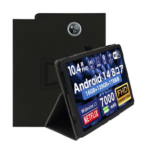 For Avidpad S60 ケース スタンド 10.4インチ 機能 角度調整 上質PUレザー キズ防止 軽量 タブレット カバー 全面保護 タブレット用アクセサリー Mosasa Avidpad S60 専用 スマートカバー (ブラック)