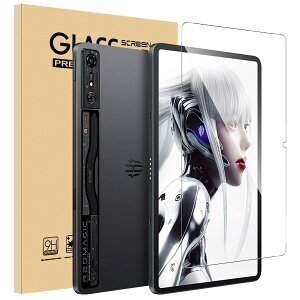 【1枚セッ】For Redmagic Nova フィルム Mosasa redmagic nova gaming tablet 10.9インチ ガラスフィルム 衝撃吸収 9H硬度 飛散防止 2.5Dラウンドエッジ 自動吸着 気泡ゼロ 高透過率 高感度