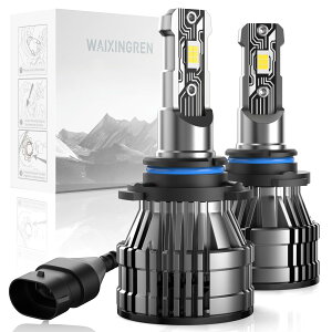 HB4 LED wbhCg  ԌΉ Hi/Loؑ nQTCY 6{邳Abv Px LED`bv 30W*2 6500K zCg tHOv hb4 ledou ̌^ DC12VΉ oCN/ԗp Ét@ 