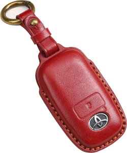 トヨタ ライズ ダイハツ ロッキー 新型タフト 専用キーケース 本革 キーケース レザー TOYOTA RAIZE DAIHATSU ROCKY TAFT キーカバー 新型 スマートキーケース かっこいい おしゃれ (3D高級本革 / 2ボタ
