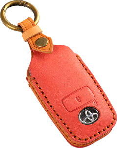 トヨタ ライズ ダイハツ ロッキー 新型タフト 専用キーケース 本革 キーケース レザー TOYOTA RAIZE DAIHATSU ROCKY TAFT キーカバー 新型 スマートキーケース 納車祝い プレゼント (なめし革 2ボタン,