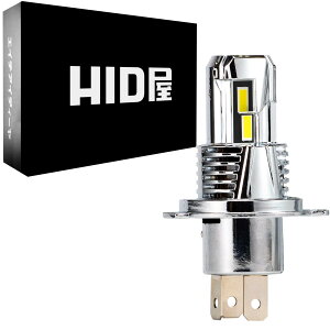 HID H4 LED oCN I[goC wbhCg 21600cd(Jf) yzXz ԌΉ 6500k zCg|t 1 nCr[ SV[Y