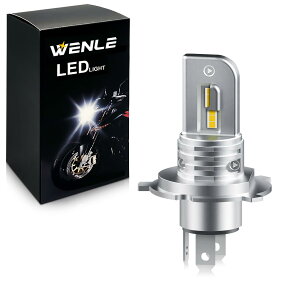 WENLE(EG) V^ ^TCY  H4 HS1 H19 p oCN led wbhCg ԌΉ Hi/Lo 6500LM 30W CG[ F 3000K t@X LEDou DC12VoCNΉ 1{
