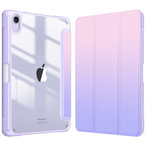 Fintie for iPad Mini 7 P[X (A17 Pro 2024) / iPad Mini 6 P[X 2021 8.3C` 7/6 obNJo[ Pencil [\ Pencil CX[dΉ O܃X^h X[v@\ y ^ h~ P