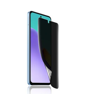対応 Xiaomi Redmi 12 5G フィルム 覗き見防止 シャオミ Redmi 12 5G XIG03 保護フィルム 指紋防止/秒で貼り付け/浮かない/気泡ない/全面保護/指紋認証対応 TPU素材 軟 覗き見防止フィルム Xiaomi Redmi 12 5G