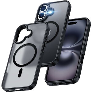 Aunote iPhone16 P[X }Olbg MagSafe ɑΉ }bg  X}zP[X ϏՌ ČRMILKi ϋv ΂݂Ȃ wh~ Yی CX[dΉ ACtH phone 16 p 6.1 C`