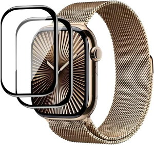 y2ZbgYɎqfށzΉ Apple Watch Series 10 46mm tB AbvEHb` Series10 KXtB Watch Series10 46mm p یtB PET Yf@ 3DȖ rvtB wh