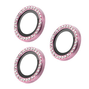 LEPLUS ���v���X iPhone 16 Pro/iPhone 16 Pro Max �Ή������Y�ی�K���X�t�B���� �uSPARKLE LENS GLASS�v�s���N LN-IP24FGLENSWPK