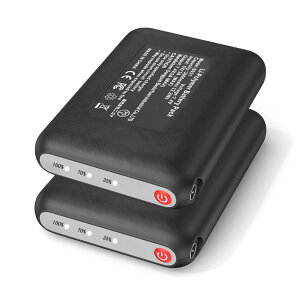 Chonomai �d�M�O���[�u �o�b�e���[ 7.4V/2A 3000mAh �d�M�O���[�u��p�o�b�e���[ �d�M��ܗp LED�c�ʕ\�� ���y�� ���^ (7.4V 3000mAh)