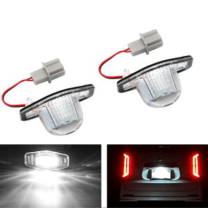 �yTOUFEIYUAN�z �i���o�[�� �i���o�[���݊��iHONDA 18��x2 LED ���C�Z���X�����v JG1/2 N ONE JF1/2 N BOX + JH1/2 N WGN GD/GE/GK �t�B�b�g/RU ���F�[�� / ZE2 �C���T�C�g /JB5 ���C�t / GB3,�K�pLED ���C�Z���X�����v