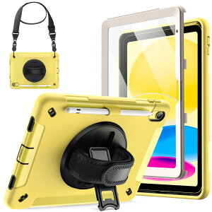 JEDirect iPad 10 P[Xi10.9C`A2022fA10pjtیtBt یϏՌȃ^ubgJo[ 360x]nhXgbvX^h (CG[)
